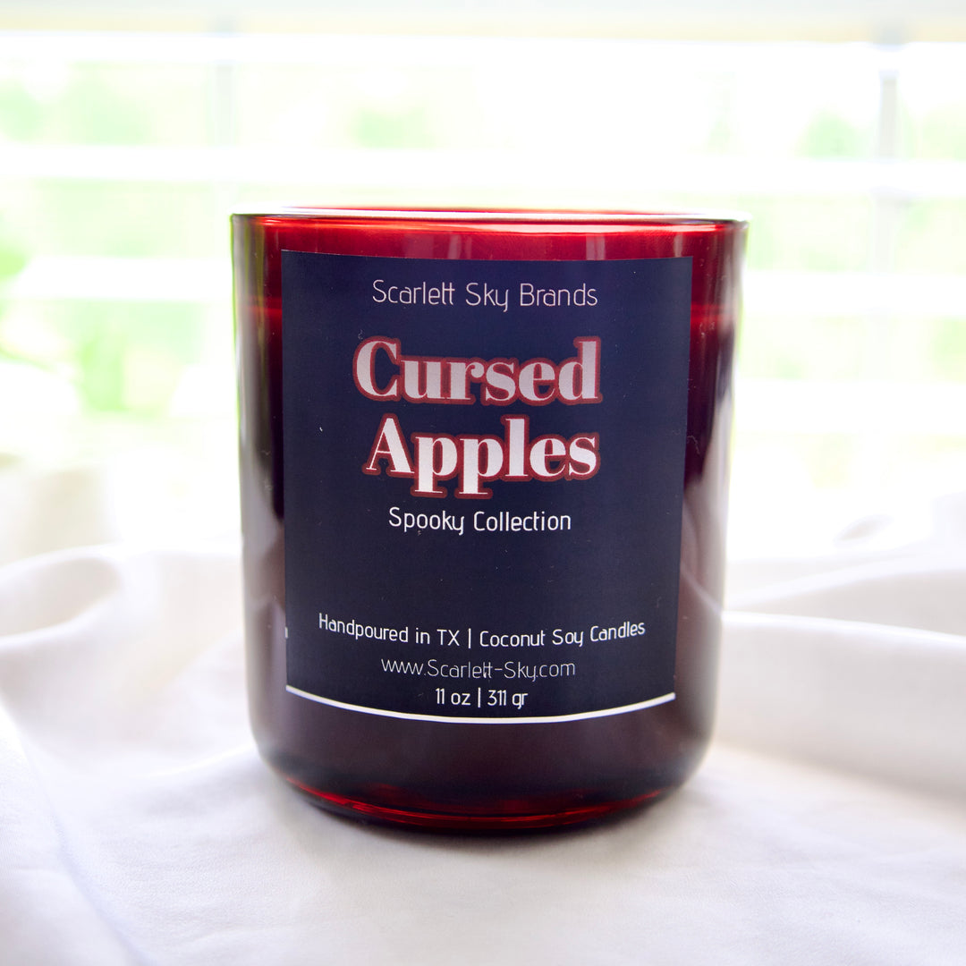 Cursed Apples Candle