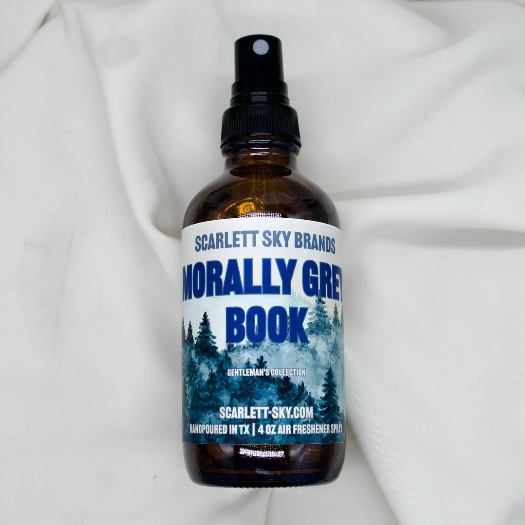 Morally Grey Book Air Freshener Spray