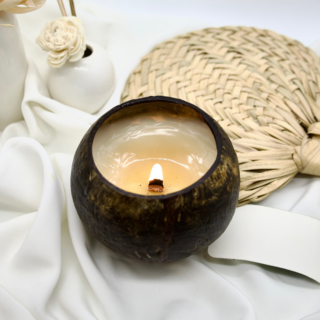 Gentleman's Collection Reusable Coconut Cup Candles