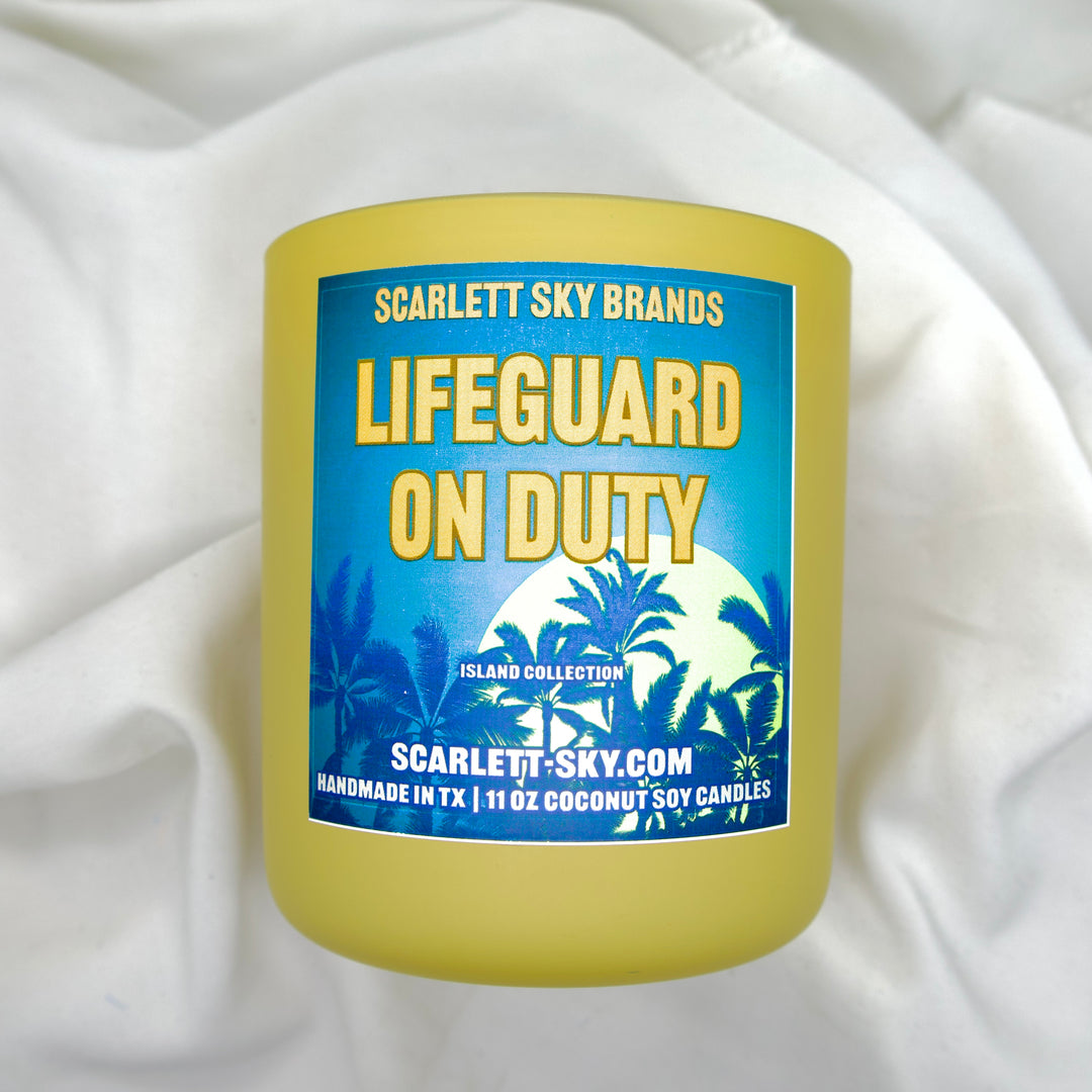 Lifeguard on Duty Candles